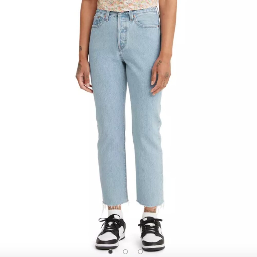 Levi's Wedgie Straight Jeans - Light Wash